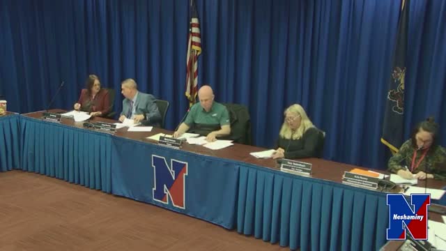 Neshaminy board adopts Act 1 opt‑out and approves routine personnel, contracts