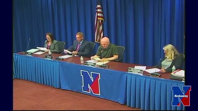 Neshaminy board approves personnel consent items and policy first readings