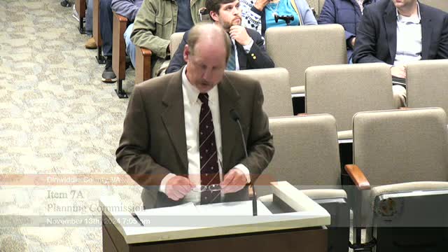 Dinwiddie Council reviews Tyndall Corporation's rezoning request for industrial development