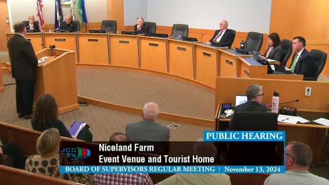Supervisors approve special use permit amid community event venue concerns