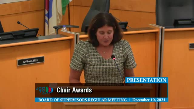 James City County honors Janet Green with chairman's award for exceptional community service