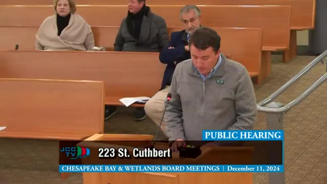 Chesapeake Bay Board approves home construction at 109 Brandcaster despite square footage concerns