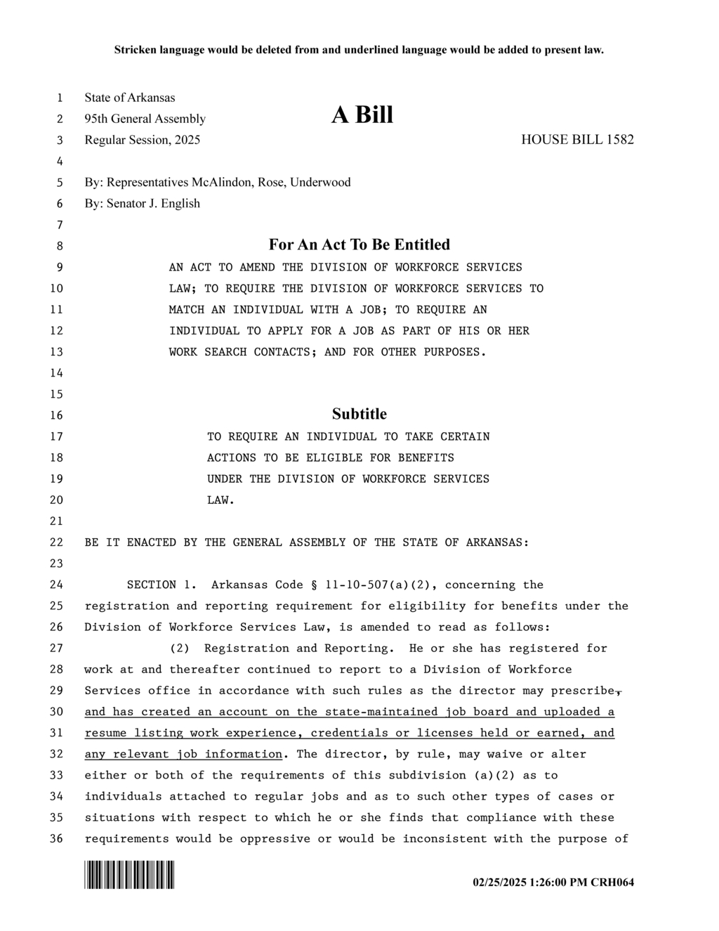 Arkansas amends job search requirements for unemployment benefits eligibility