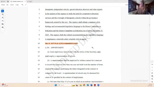 Vermont legislators mandate superintendents in new unified school district plan