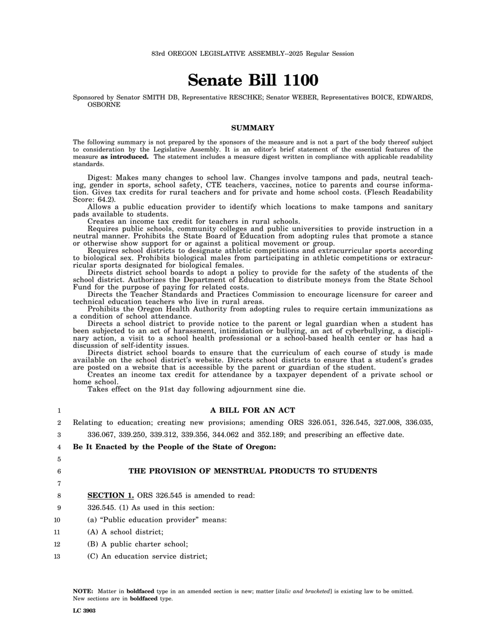 California Senate approves SB 1100 to enhance educational funding strategies