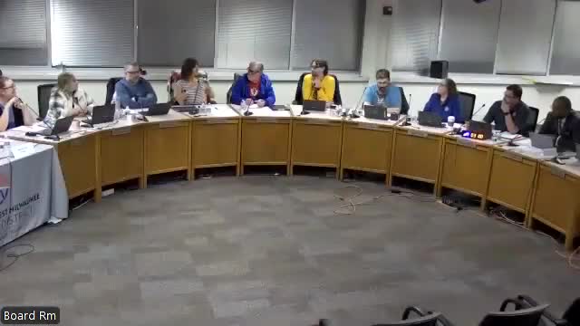 Board accepts audit, reviews budget outlook and adopts state funding advocacy resolution