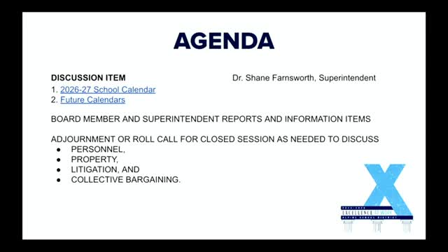 Alpine School District finalizes 2026-2027 calendar with diverse committee input