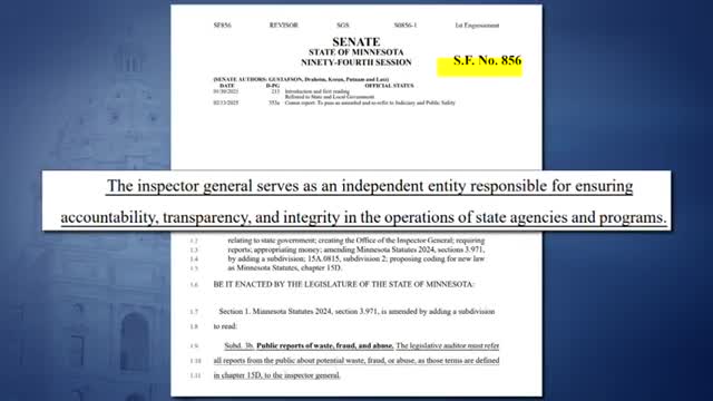 Bipartisan bill to create Office of Inspector General faces questions on overlap with existing oversight