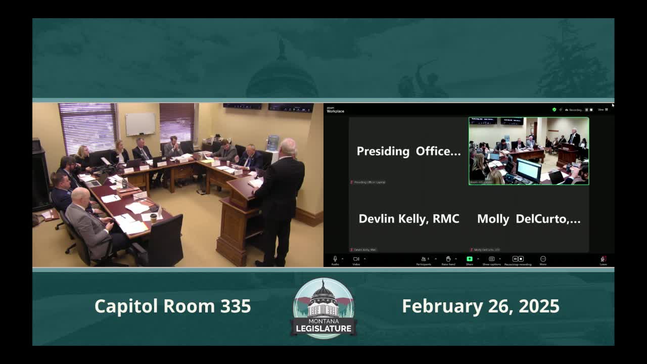 Montana Legislature reviews Capital Development Fund and Veterans Affairs funding