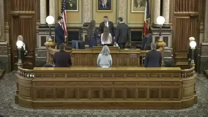 Iowa House lists multiple bills for first reading, refers them to committees