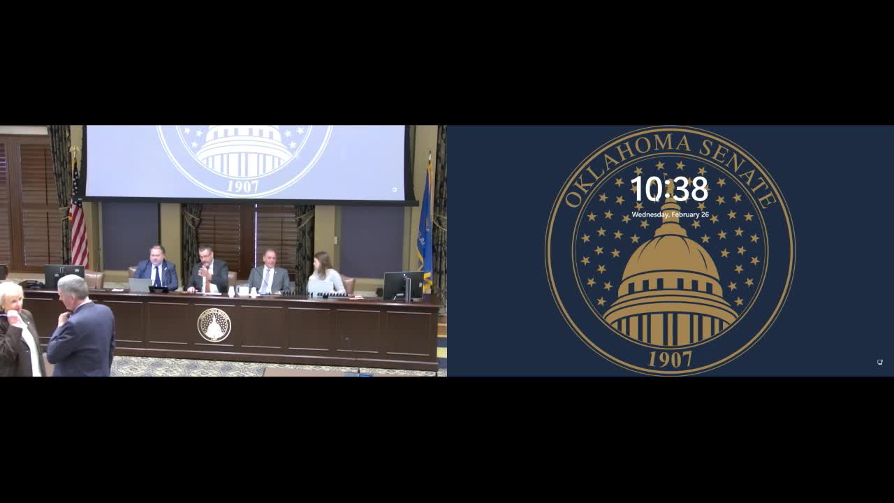 OMES subcommittee advances Senate Bill 162 to create veterans memorial donation fund; approves OMES budget increases