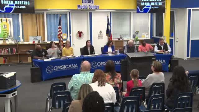 Corsicana schools present targeted improvement plans for 2025-2026 academic year