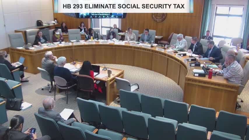 Legislators debate Social Security taxation and its implications for high earners