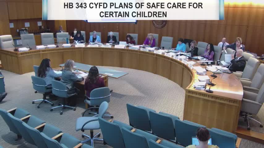 House committee approves substitute to shift 'plans of safe care' lead to Department of Health