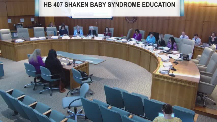 New Mexico legislators advocate $300K for shaken baby syndrome education program