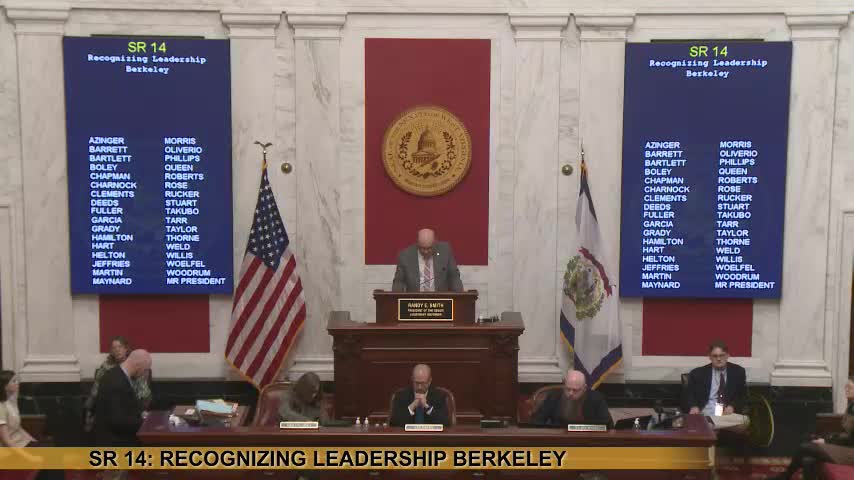 West Virginia Senate passes education, licensing and business bills; adopts memorial and honors corrections workers