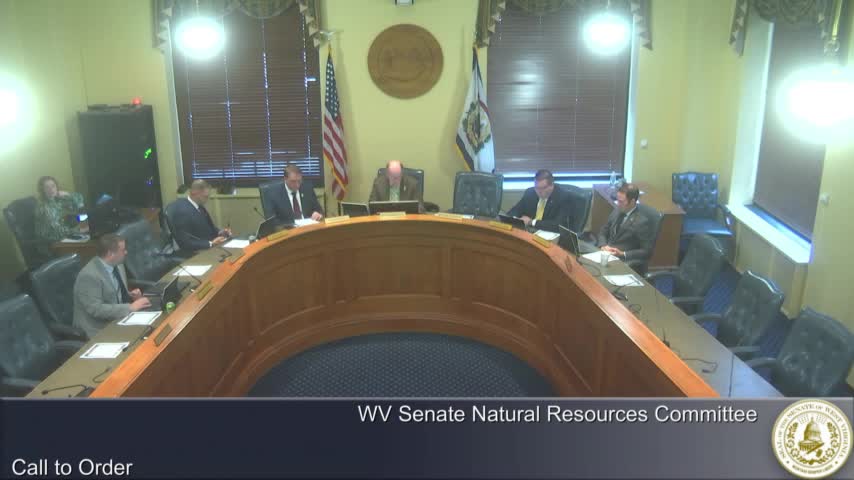 Senate Natural Resources Committee reports HCR 49 asking Maryland to reject Potomac stream reclassification