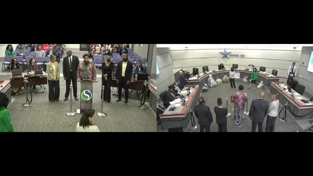 Spring ISD honors Vice President Natasha McDaniel for her community contributions