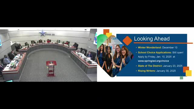 Spring ISD swears in new trustees McDaniel and Correa following election