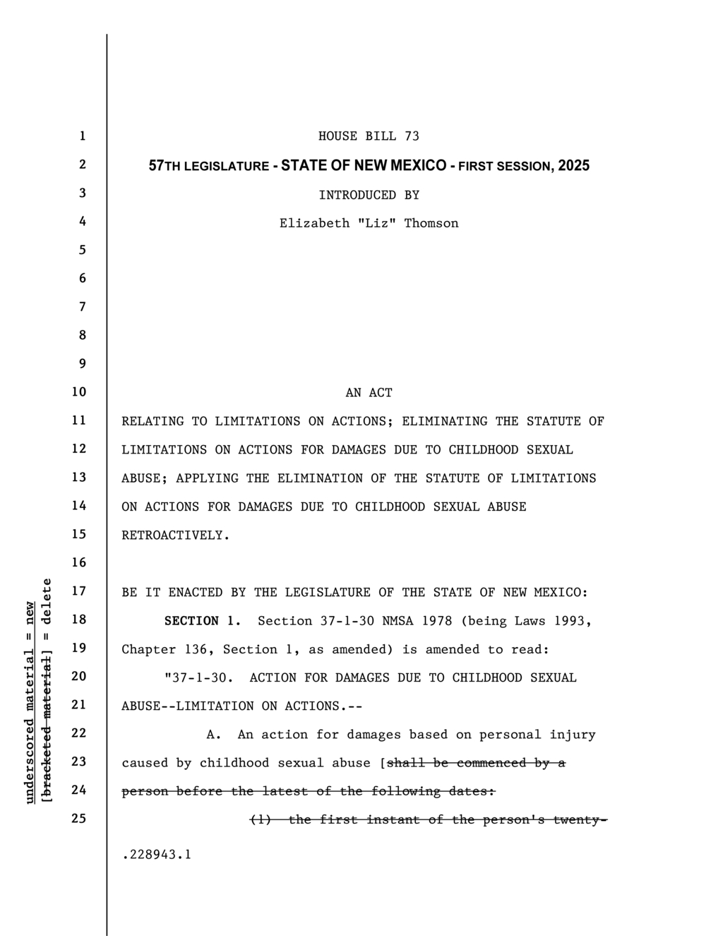 New Mexico enacts law extending childhood sexual abuse lawsuit deadlines retroactively