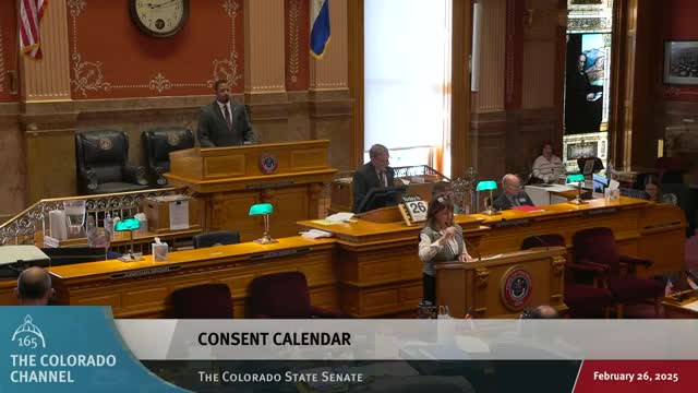 Votes at a glance: key measures passed by Colorado Senate on Feb. 25, 2025