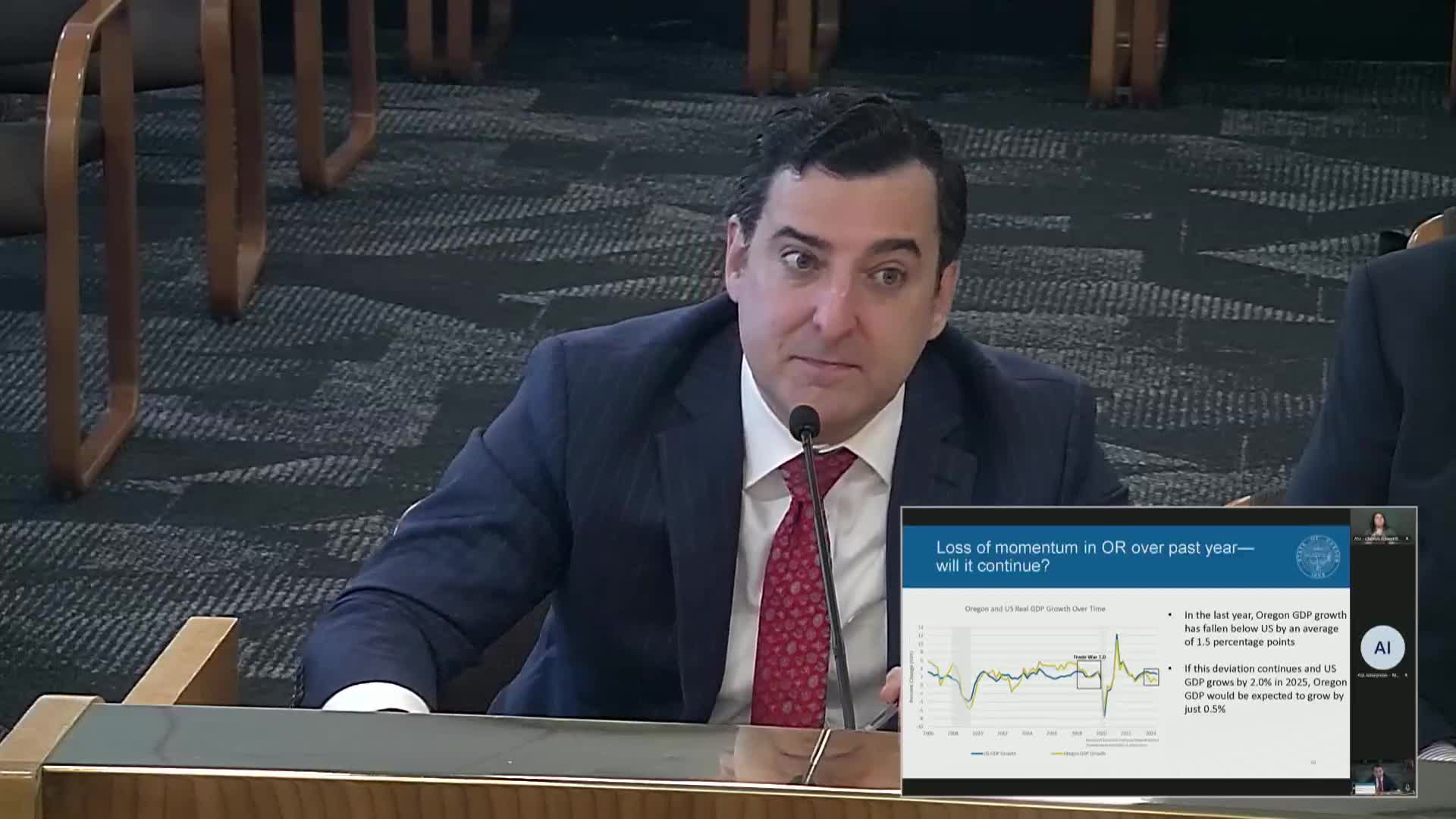 Oregon officials forecast economic challenges amid low population growth and housing affordability