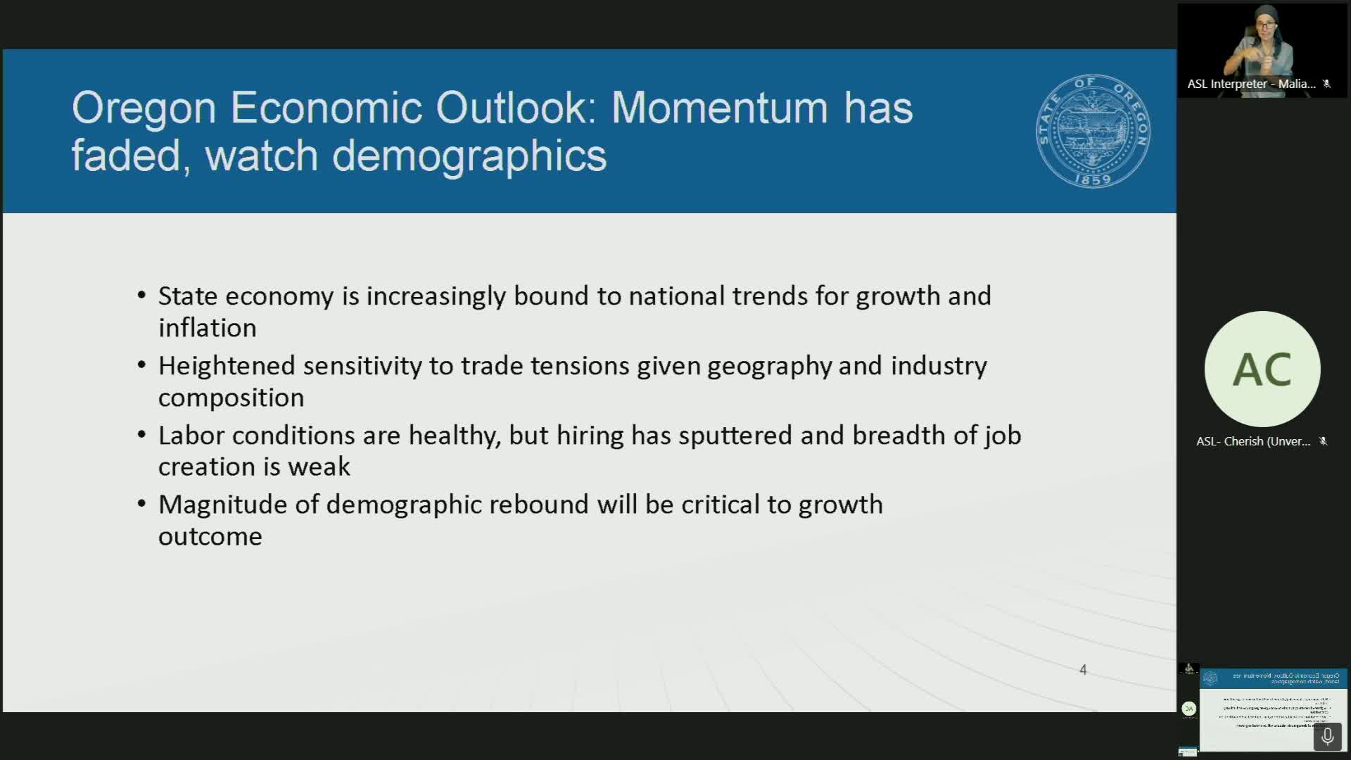 Oregon economy shows signs of recovery despite job losses and inflation challenges