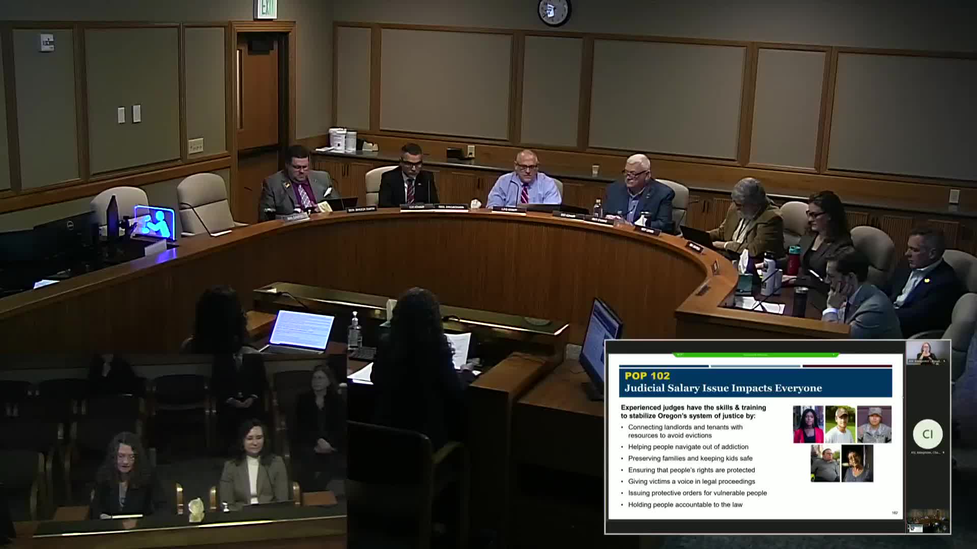 Oregon courts request funding for family law and eviction assistance amid rising cases