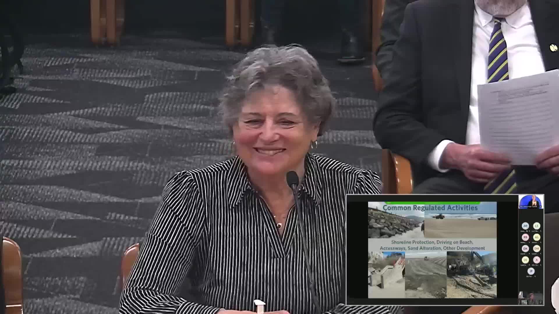 Rep Gamba presents House Bill 2965 restricting net pens in Oregon