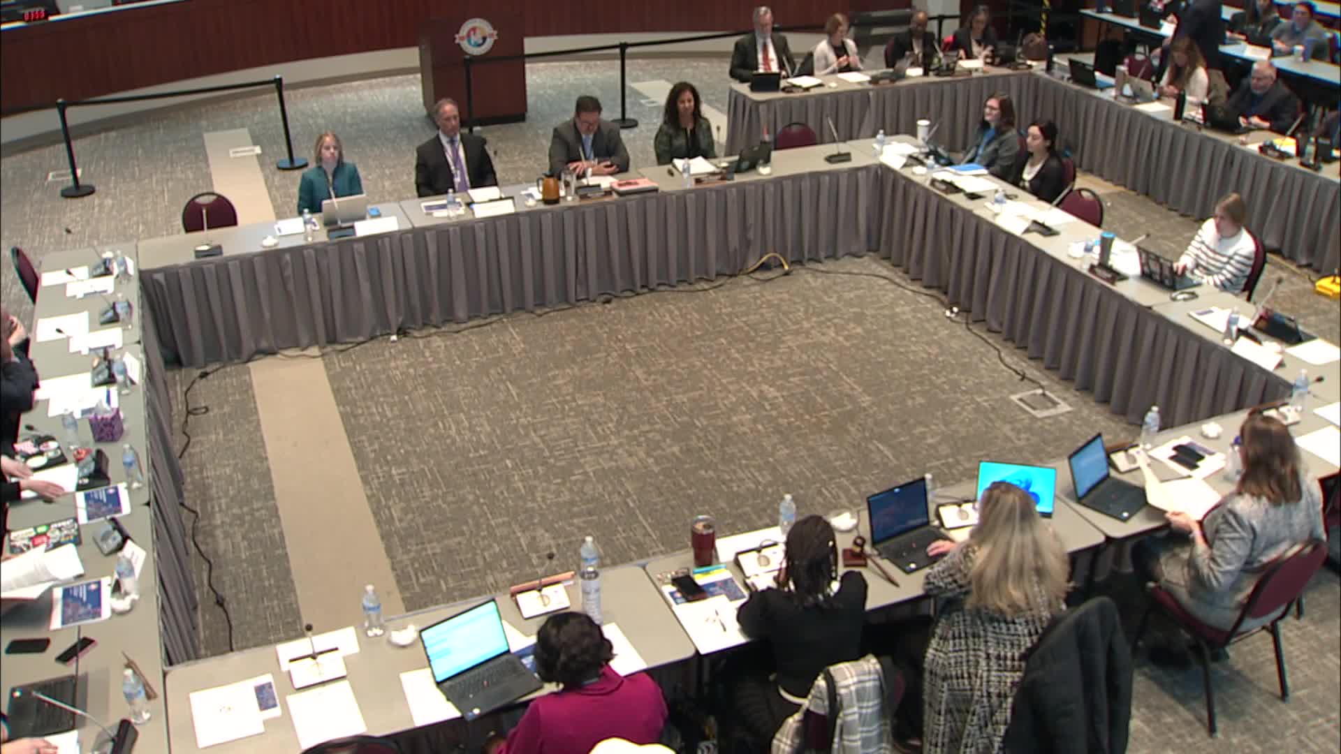 Loudoun County School Board members disclose health insurance benefits during budget discussions