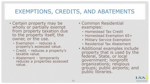 Iowa expands property tax exemptions and credits for homeowners starting FY 2025