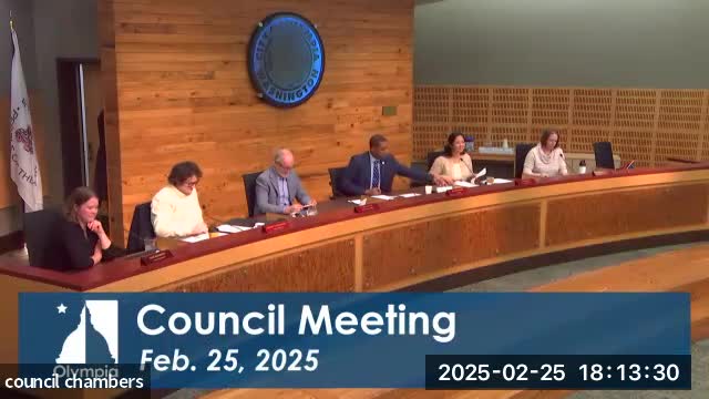 Olympia council reviews body camera fees eliminating nonprofit exemptions
