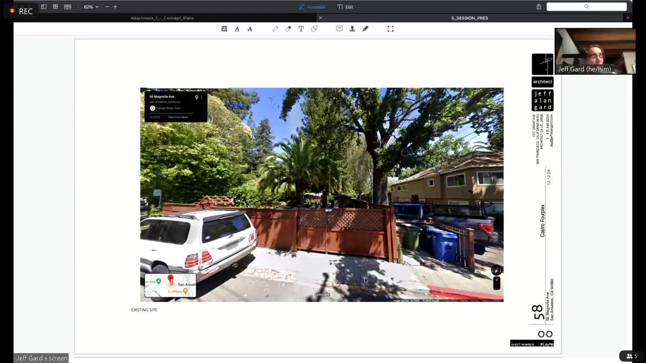 Castro family proposes four-unit residential building in flood zone property