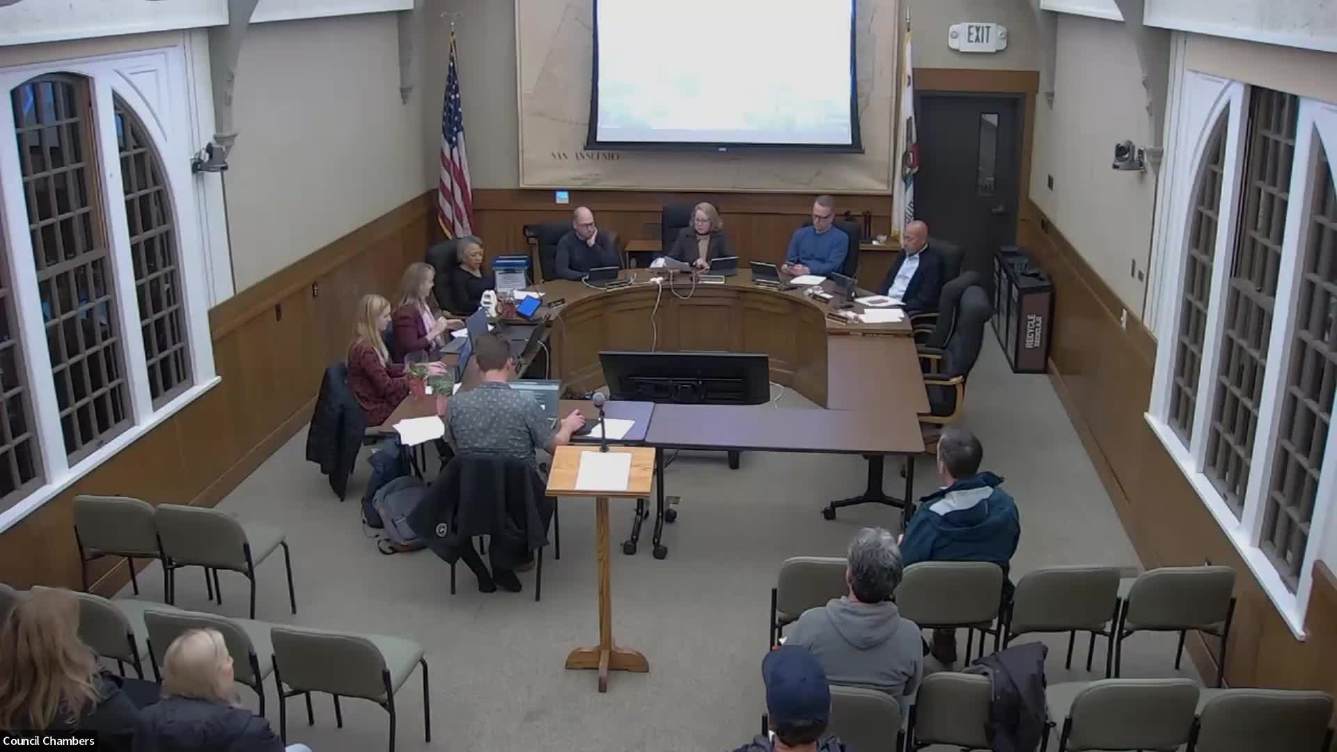 San Anselmo Planning Commission reviews grading permit for large Spring Grove Avenue home