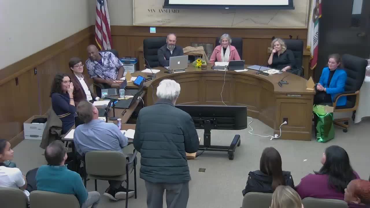 San Anselmo Council honors outgoing Mayor Alexis Feynman and new appointee Brian