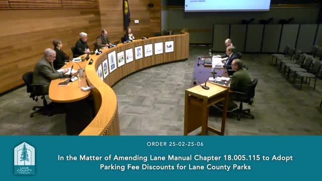 Lane County Board approves parking fee discounts for veterans and WIC recipients
