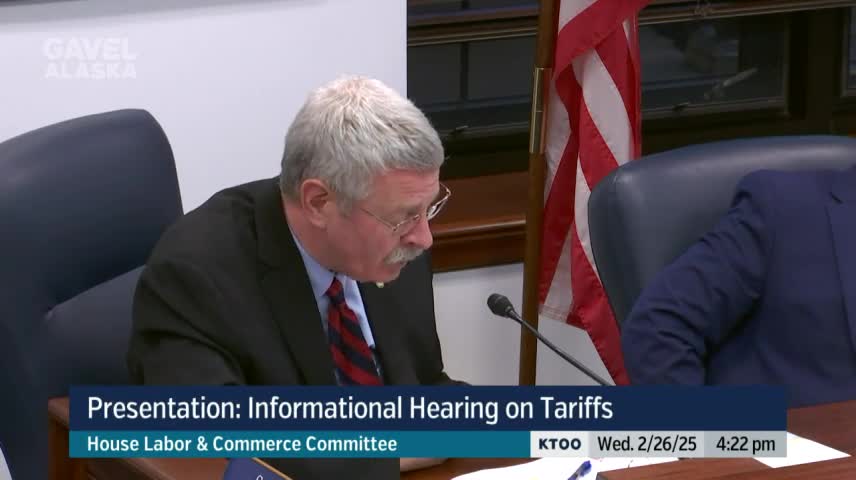 Alaska legislators advocate for Alaska first trade policy with China and India