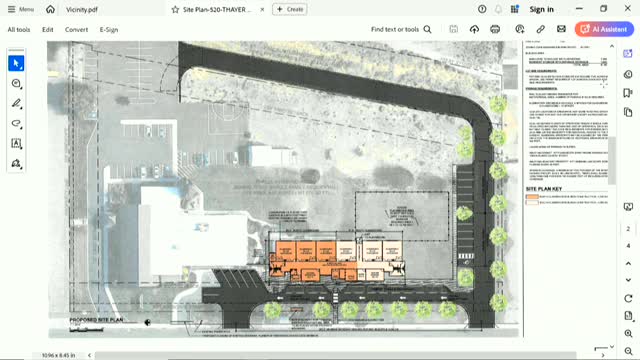 Construction plans unveiled for new classrooms at 520 Thayer Drive site