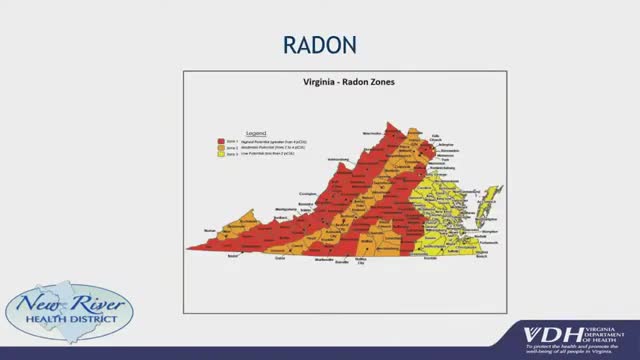 Montgomery County warns about radon risks and respiratory illness trends