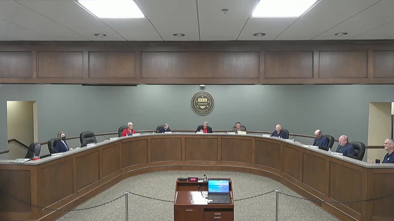 SBA's Jim McKersow promotes disaster loan programs at Washington County meeting