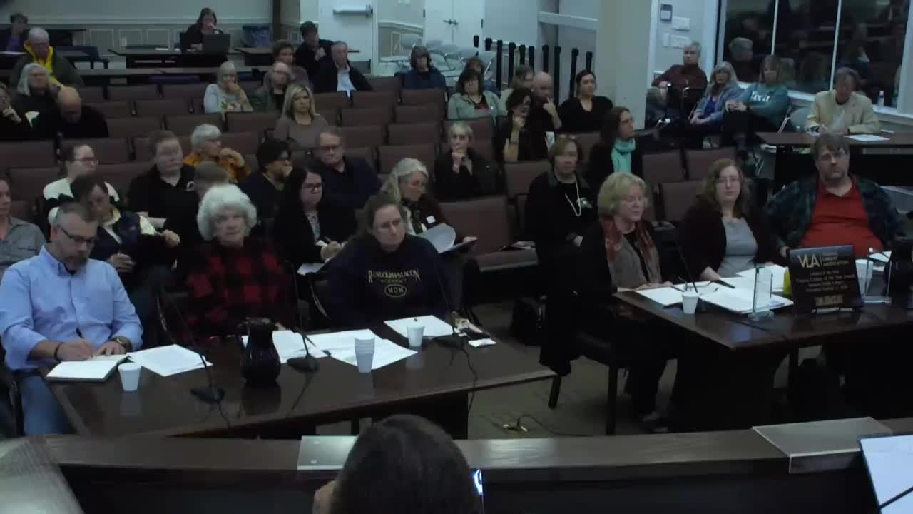 Warren County debates Samuels' contract and library funding implications