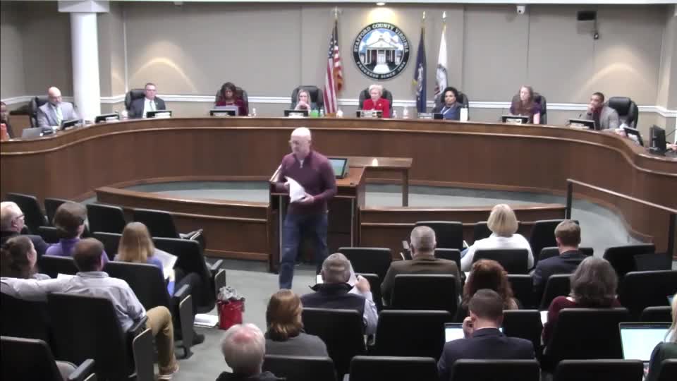 Mary Basilia addresses Stafford County Board on misconduct allegations against citizen volunteers