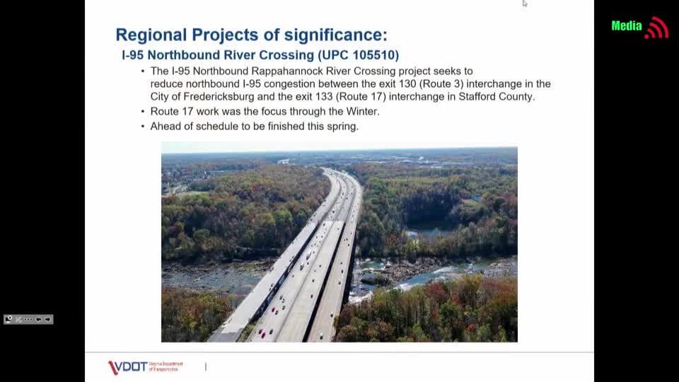 VDOT outlines multiple road projects and improvements across Stafford County