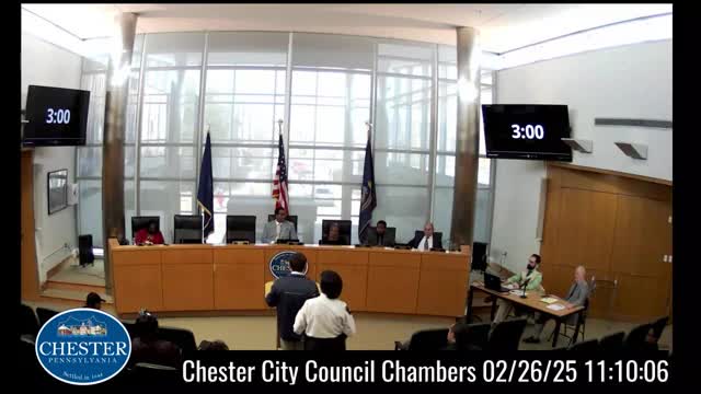 Chester Council discusses homelessness and federal funding for community services