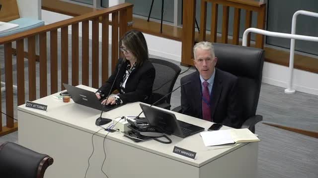Falls Church City Council honors Paul Stoddard for twelve years of service