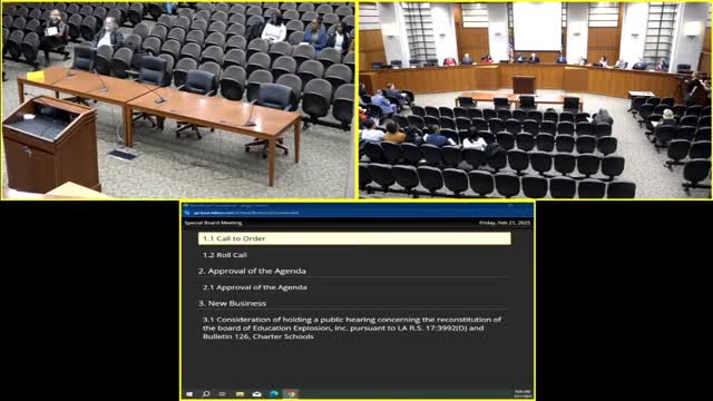 BESE votes to reconstitute Impact Charter School board, appoints new members