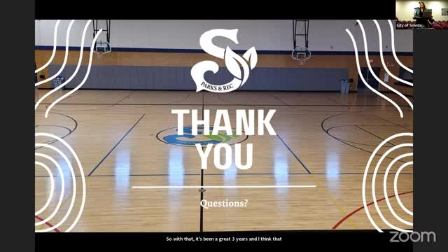 Soledad Council praises Jessica's leadership in enhancing community recreation programs