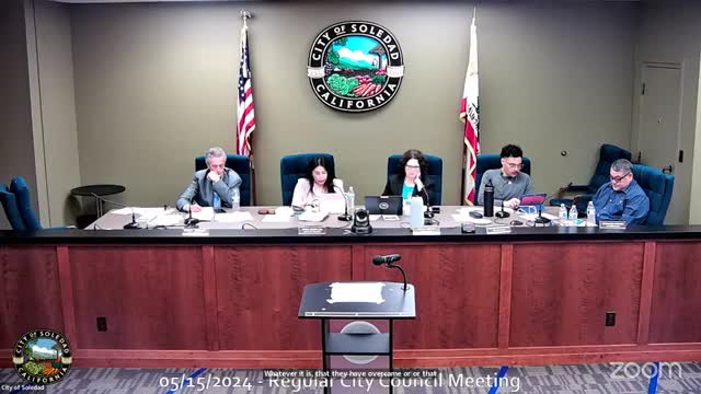 Soledad leader commends law enforcement amid South County crime concerns