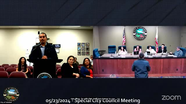 Joseph Rhys outlines priorities for Salida Council during interview process