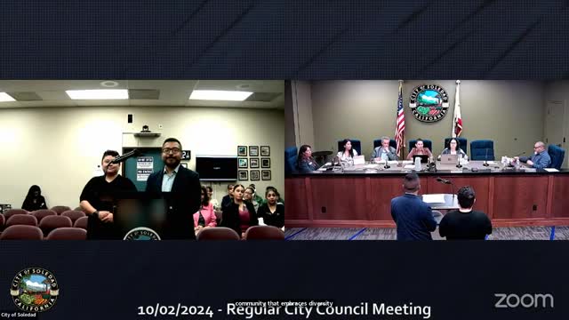 Soledad recognizes LGBTQ History Month with proclamation and community celebration invitation